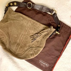 Coach Suede purse